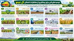توصیه های فنی برای پیشگیری از مخاطرات احتمالی ال نینو