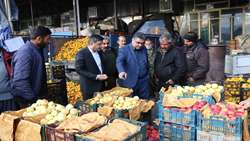 آغاز گشت مشترک سازمان جهاد کشاورزی کردستان و تعزیرات حکومتی در بازار