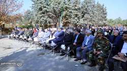 غرس نهال در منطقه جنگلی غرب تهران توسط وزیر، نماینده ولی فقیه، معاونین و مسئولان وزارت جهادکشاورزی