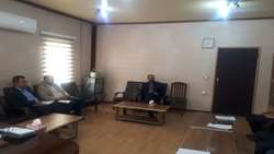 دیدار مدیر جهاد کشاورزی شهرستان بوئین زهرا با دادستان این شهرستان