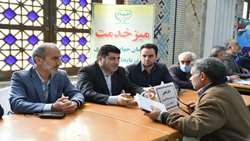 میز خدمت سازمان جهادکشاورزی آذربایجان شرقی در مصلی تبریز برگزار شد