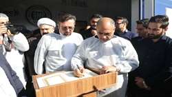 بازدید وزیر جهاد کشاورزی از 'شرکت دانش بنیان نوا واکسن راد'