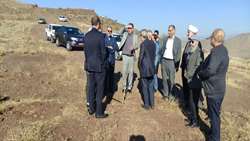 بازدید رئیس سازمان منابع طبیعی و آبخیزداری کشور از پروژه جنگل کاری وفور قزوین