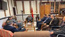 دیدار مدیر تعاون روستایی آذربایجان شرقی با فرماندار شهرستان میانه