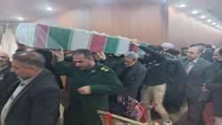 افتخار میزبانی سازمان جهاد کشاورزی استان قزوین از یک شهید گمنام دفاع مقدس