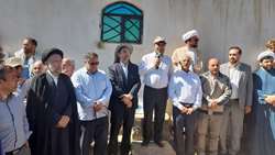 مراسم شکرگزاری همزمان با شروع برداشت محصول در روستای کویج از توابع شهرستان هریس
