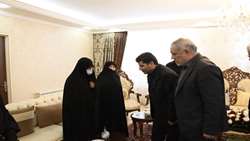 ابراز همدردی رئیس سازمان جهادکشاورزی آذربایجان شرقی با خانواده جهادگر بسیجی شهید مدافع امنیت و حجاب و عفاف