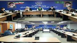 برگزاری نشست شورای معاونان جهاد کشاورزی گلستان