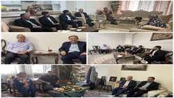دیدار با خانواده معظم جانباز و شهدای سنگرساز بی سنگر استان تهران همزمان با هفته جهاد کشاورزی