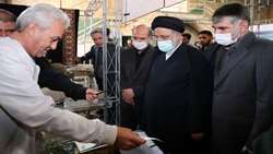 بازدید رئیس جمهور به همراه وزیر جهادکشاورزی از نمایشگاه شرکت‌های دانش بنیان «پیشران»