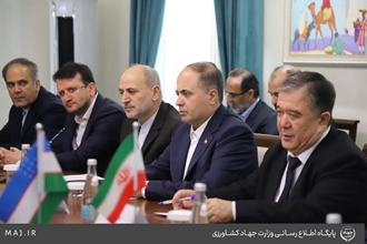دیدار وزیر جهاد کشاورزی با رئیس کمیته امنیت غذایی ازبکستان